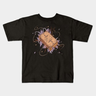 Spells Book - Aesthetic Illustration Kids T-Shirt